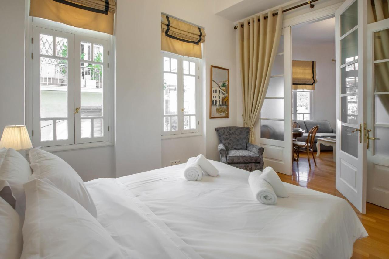 Neoclassical Apartment Close To Syntagma-Plaka By Ghh Athén Kültér fotó